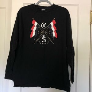 Crooks & Castles graphic long sleeve tee